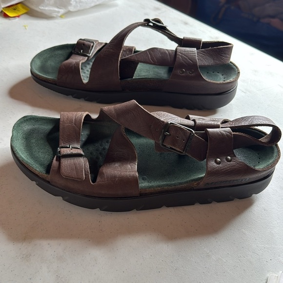 Mephisto Mobils Nadek Dark Brown Sandals Size 47 Men’s Size 12 USED CONDITION main image 11